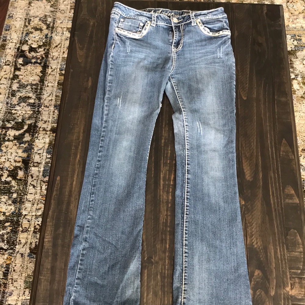 LA Idol USA bedazzled jeans!